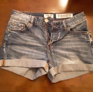 Indigo Rein Womens Jean Shorts Size 7